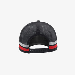 Black/Black/White/Red - Back