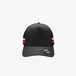 Black/Black/White/Red - Front