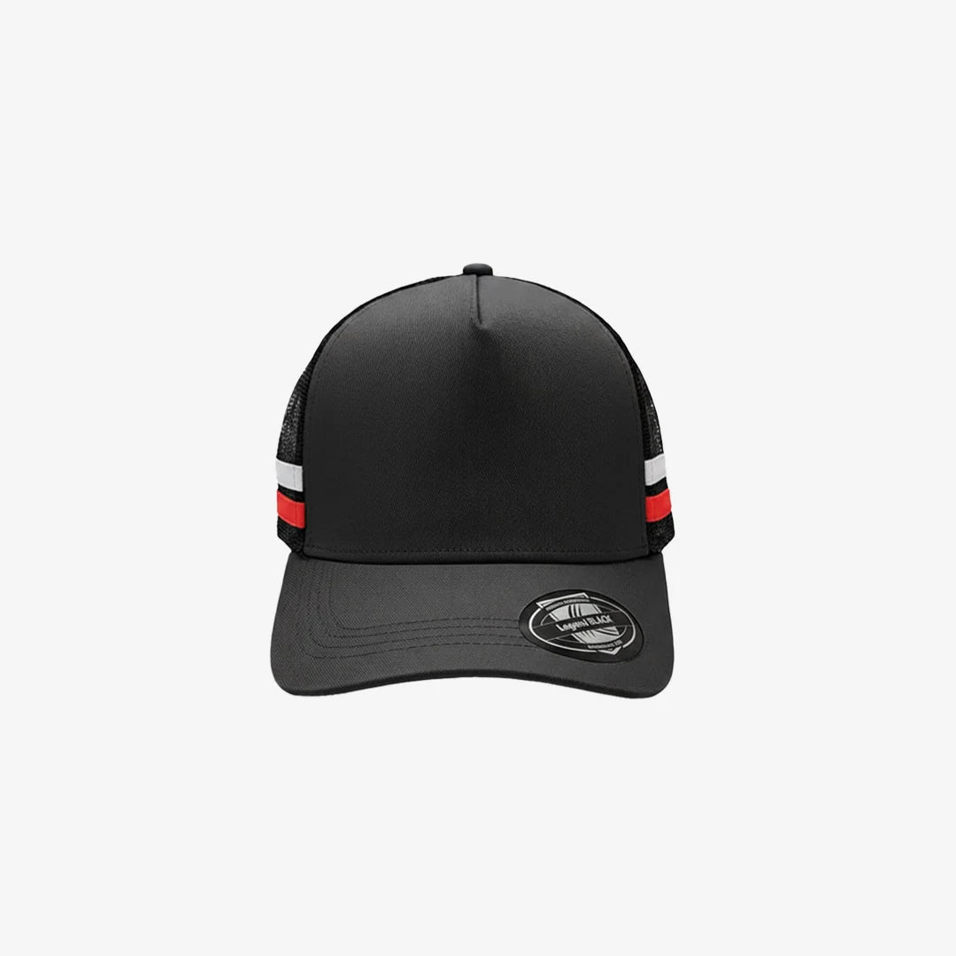 Black/Black/White/Red - Front