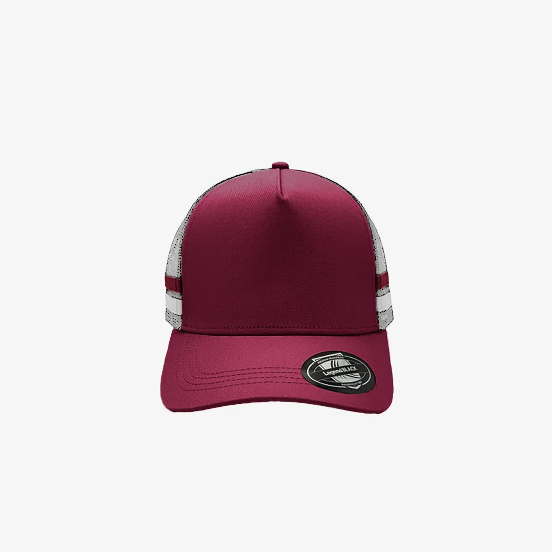 Maroon/White/Maroon/White - Front