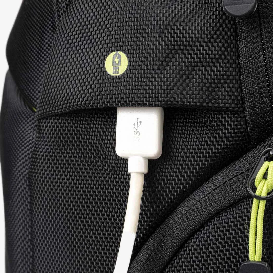 Lifestyle Photo of Swissdigital 32L Java Backpack in Black - SD805