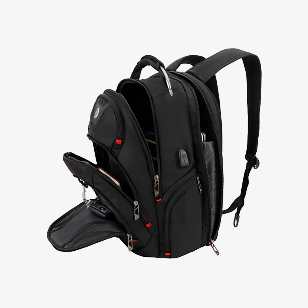 Swissdigital Pixel 32L Backpack Open Pockets  - SD857 