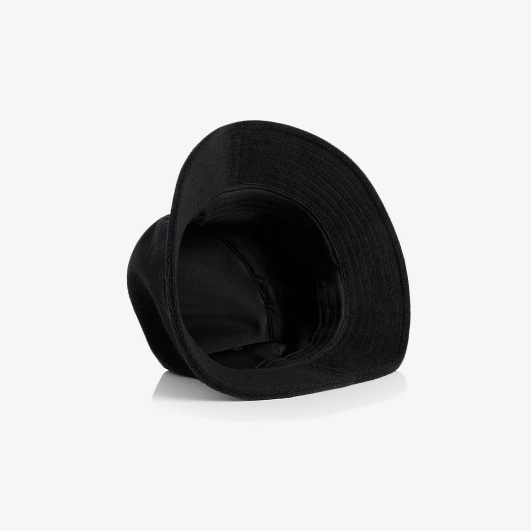 AS Colour Terry Bucket Hat Inside in Black - 1175