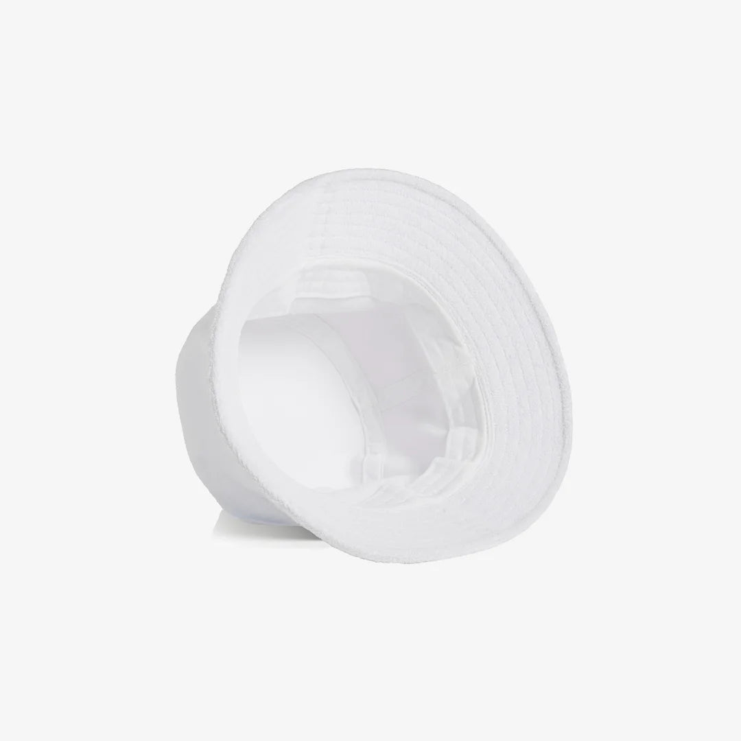 AS Colour Terry Bucket Hat Inside in White - 1175