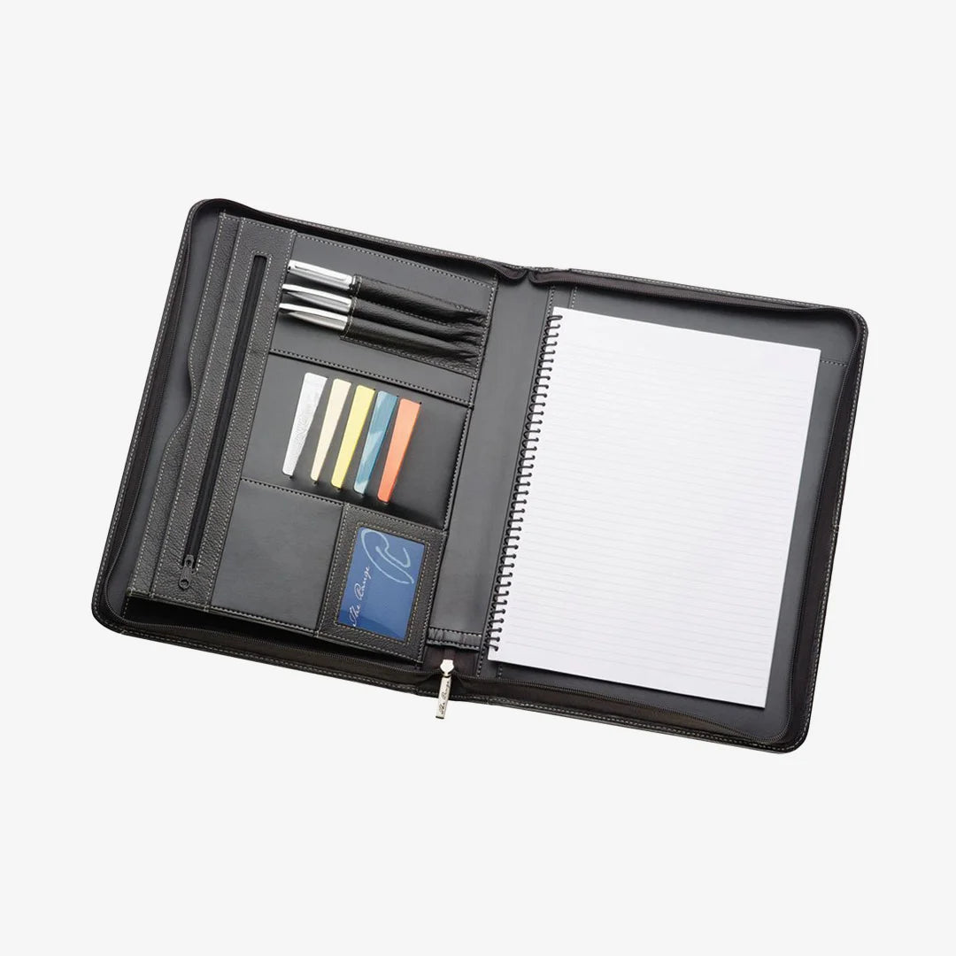 The Millennium Full Grain A4 Leather Compendium Inside - 505