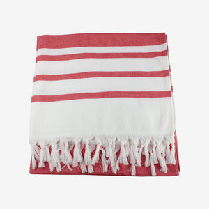 Shop Custom Nottage Trekk Turkish Beach Towel in Red - TK1039