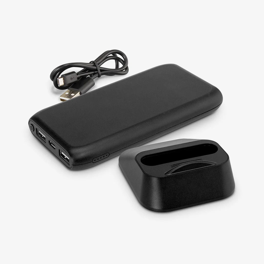 Triode 10,000mAh Wireless Charging Station in Black - 200321 