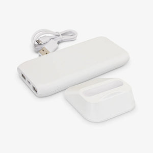 Triode 10,000mAh Wireless Charging Station in White - 200321 