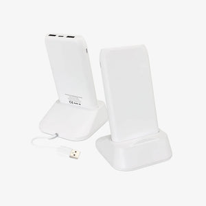 Triode 10,000mAh Wireless Charging Station in White - 200321 