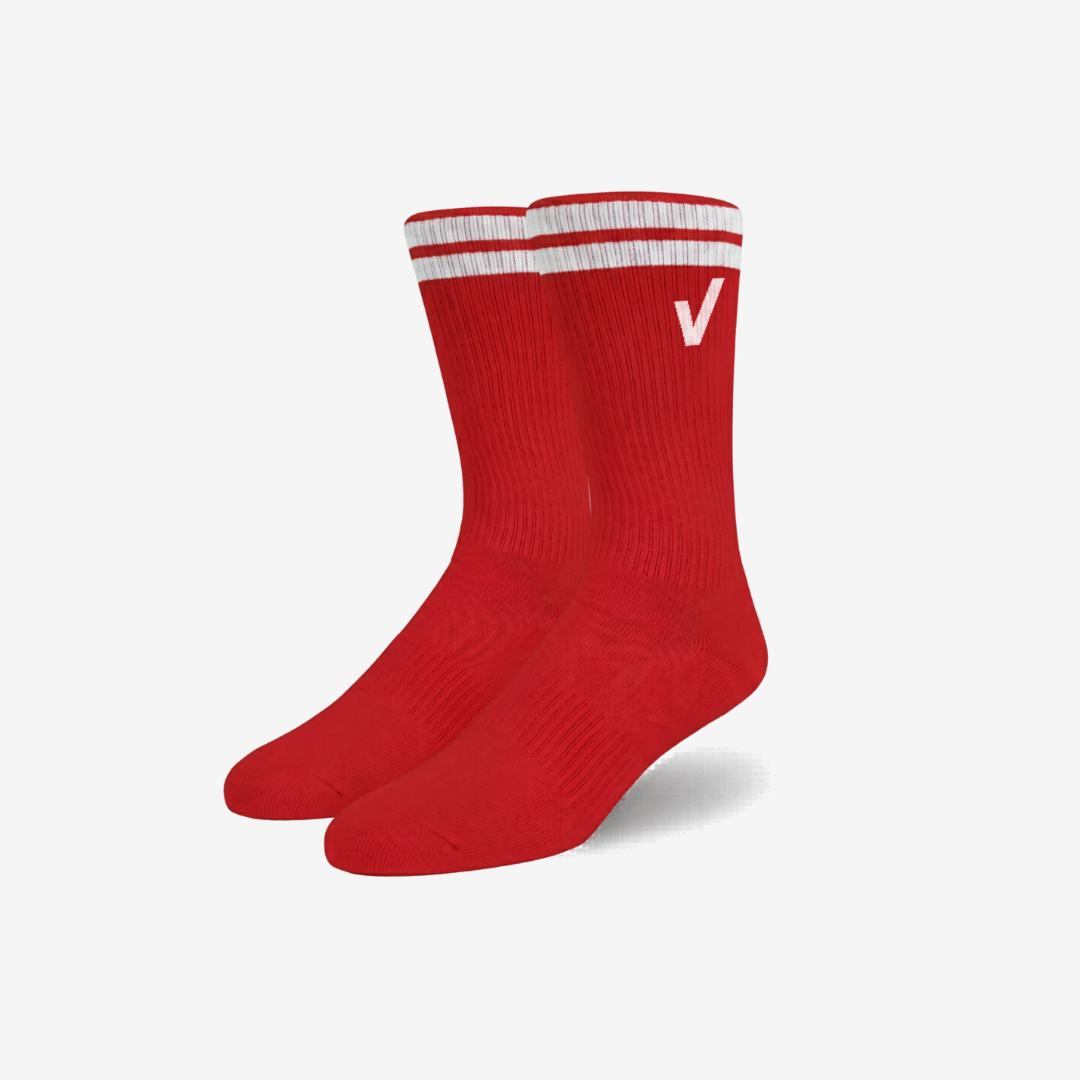 Swanky Socks Casual Sports Socks - Red