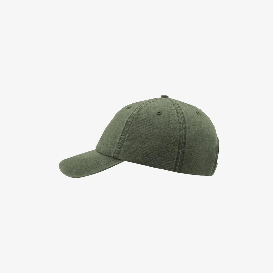 Shop Custom Legend Life Washed Chino Cap in Hunter Green - 4397