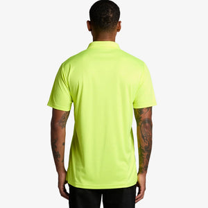 Man Wearing AS Colour Work Safety Polo in Safety Yellow - 5425F