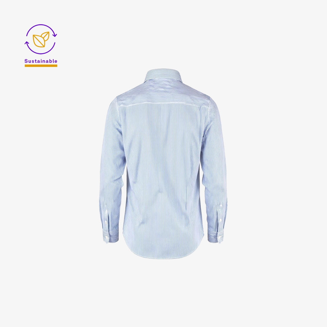 Sky Blue Stripe - Back