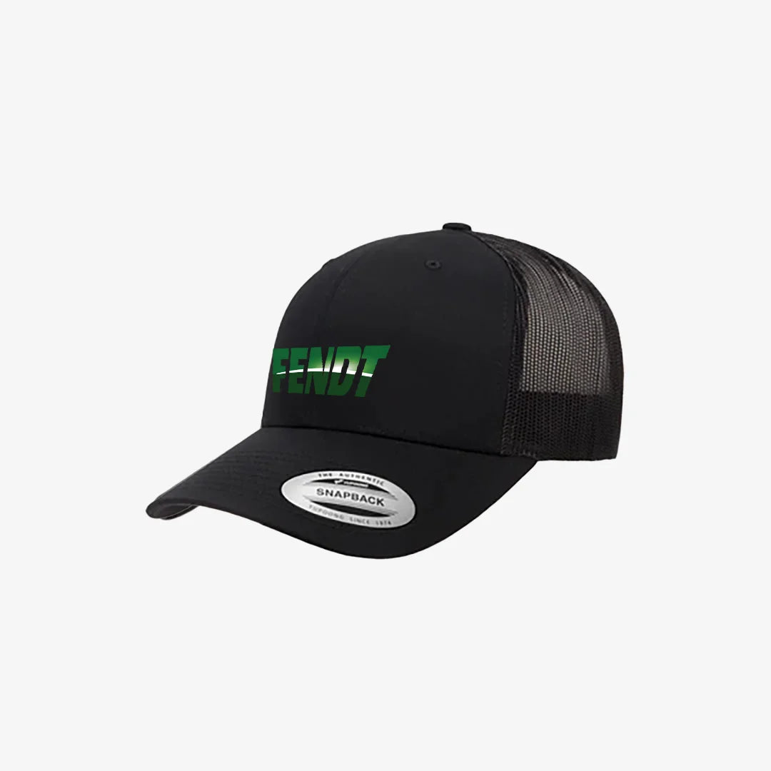 Fendt Retro Wade Trucker Mesh Cap in Black Side - 6606