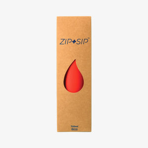 Zip + Sip 720ml Drink Bottle in Red Packaging - ZNS1001