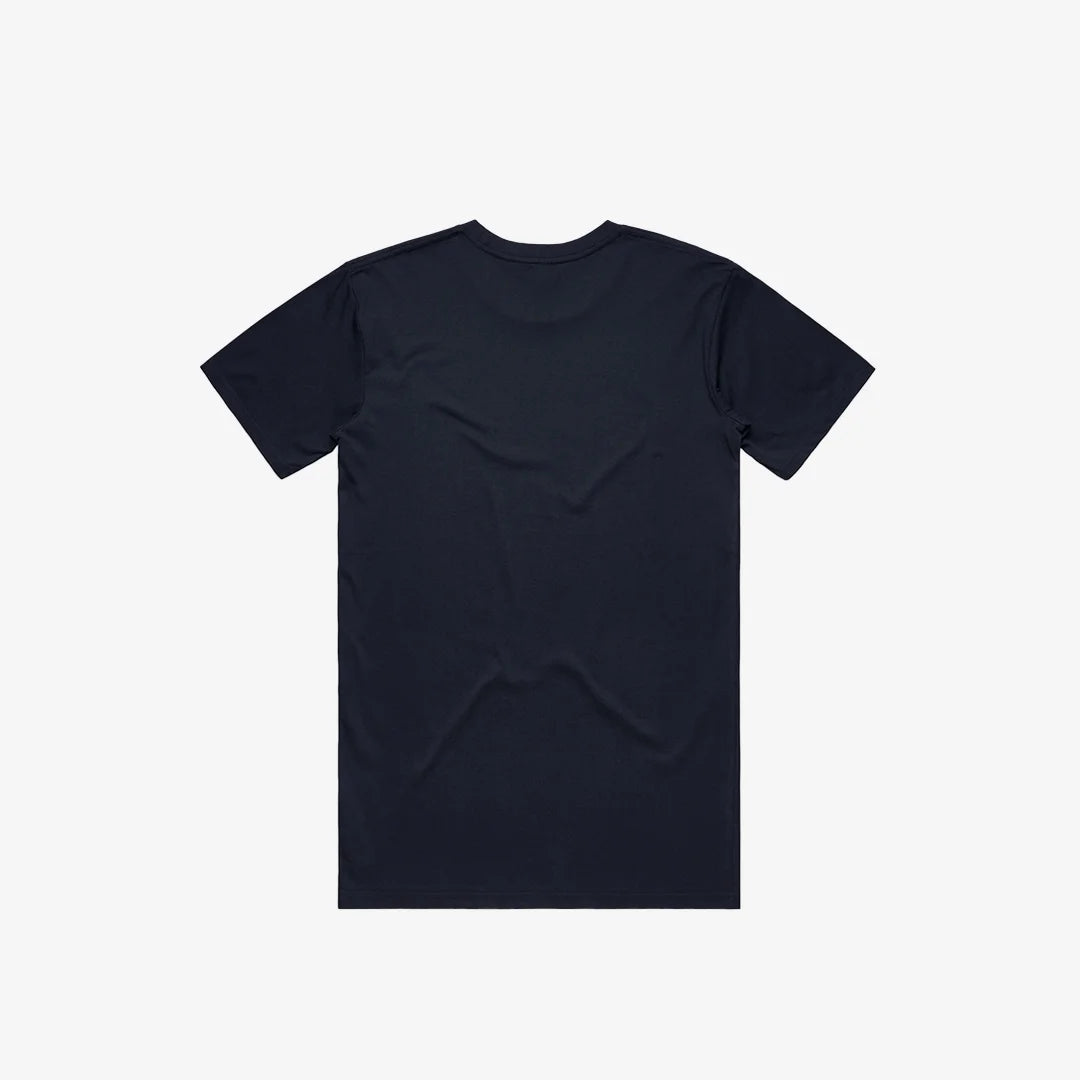 Branded Massey Ferguson Men's Staple Tee in Navy Back - 5001
