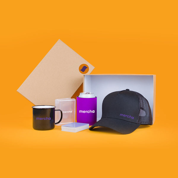 Company Branded Happy Camper Custom Swag Pack - Mercha