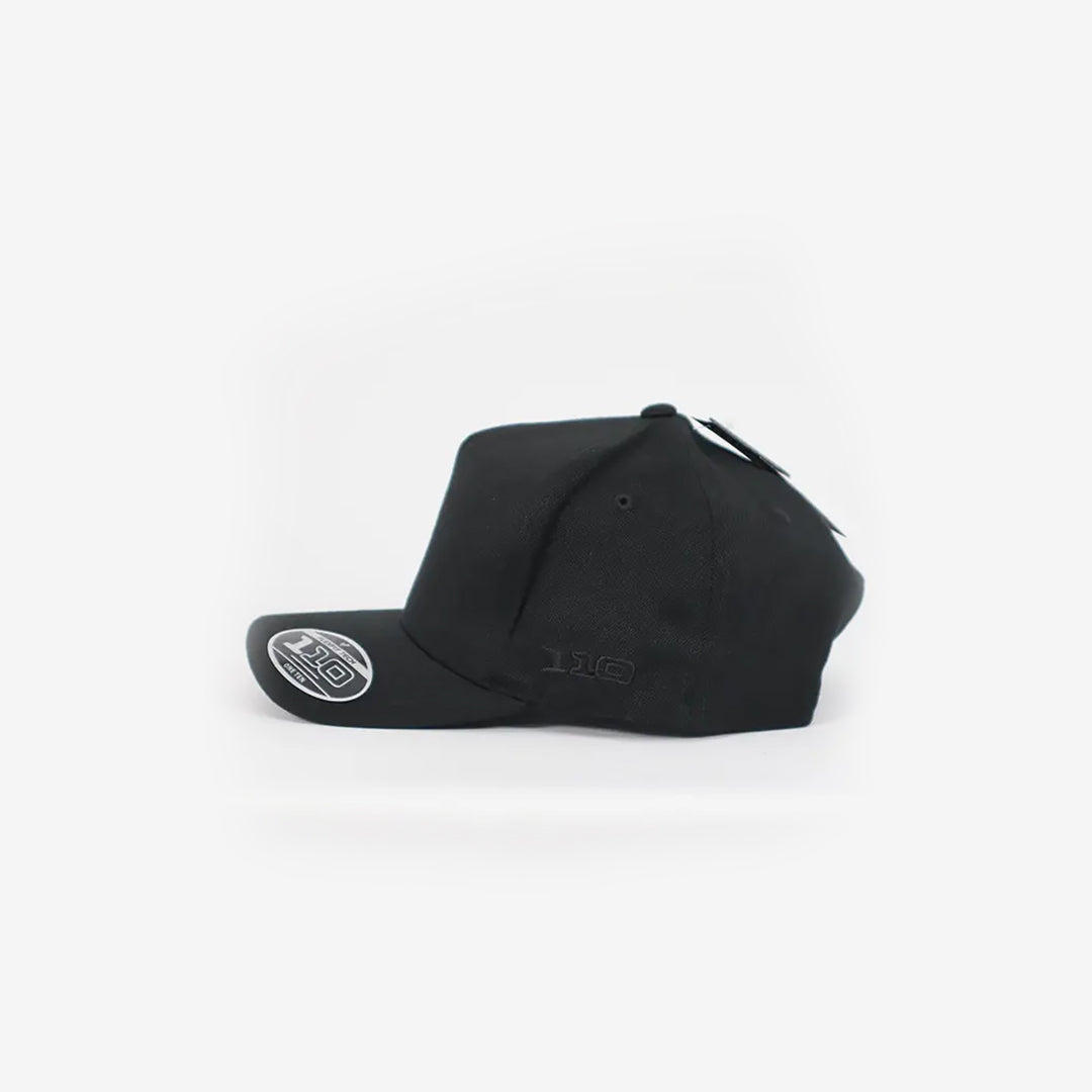 Flexfit A-Frame 5-Panel Cap Black Left Side - 110A