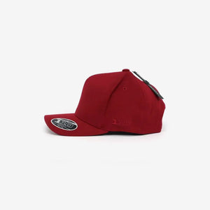 Flexfit A-Frame 5-Panel Cap Maroon Left Side - 110A