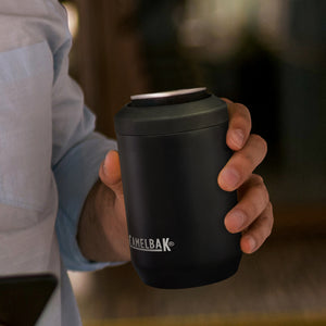 Man holding CamelBak Horizon 350ml Can Cooler - 121858