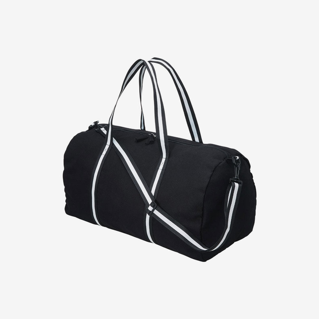 Shop Quality Personalised Legend Life Canvas Duffle in Black  Detail - 1290