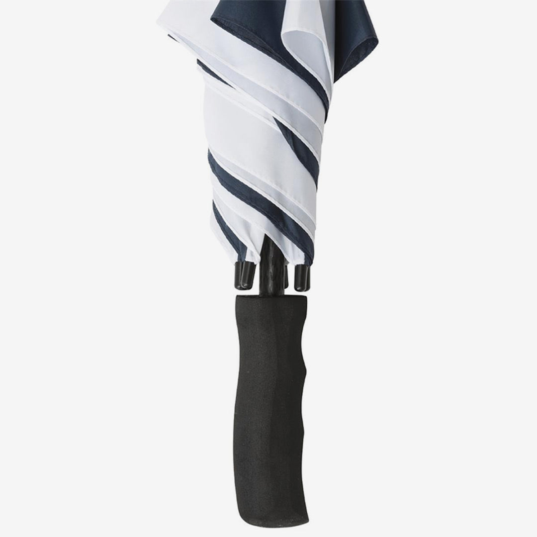 Shop Quality Personalised Umbra Gusto Umbrella in Navy/White Detail - 2100