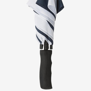 Shop Quality Personalised Umbra Gusto Umbrella in Navy/White Detail - 2100
