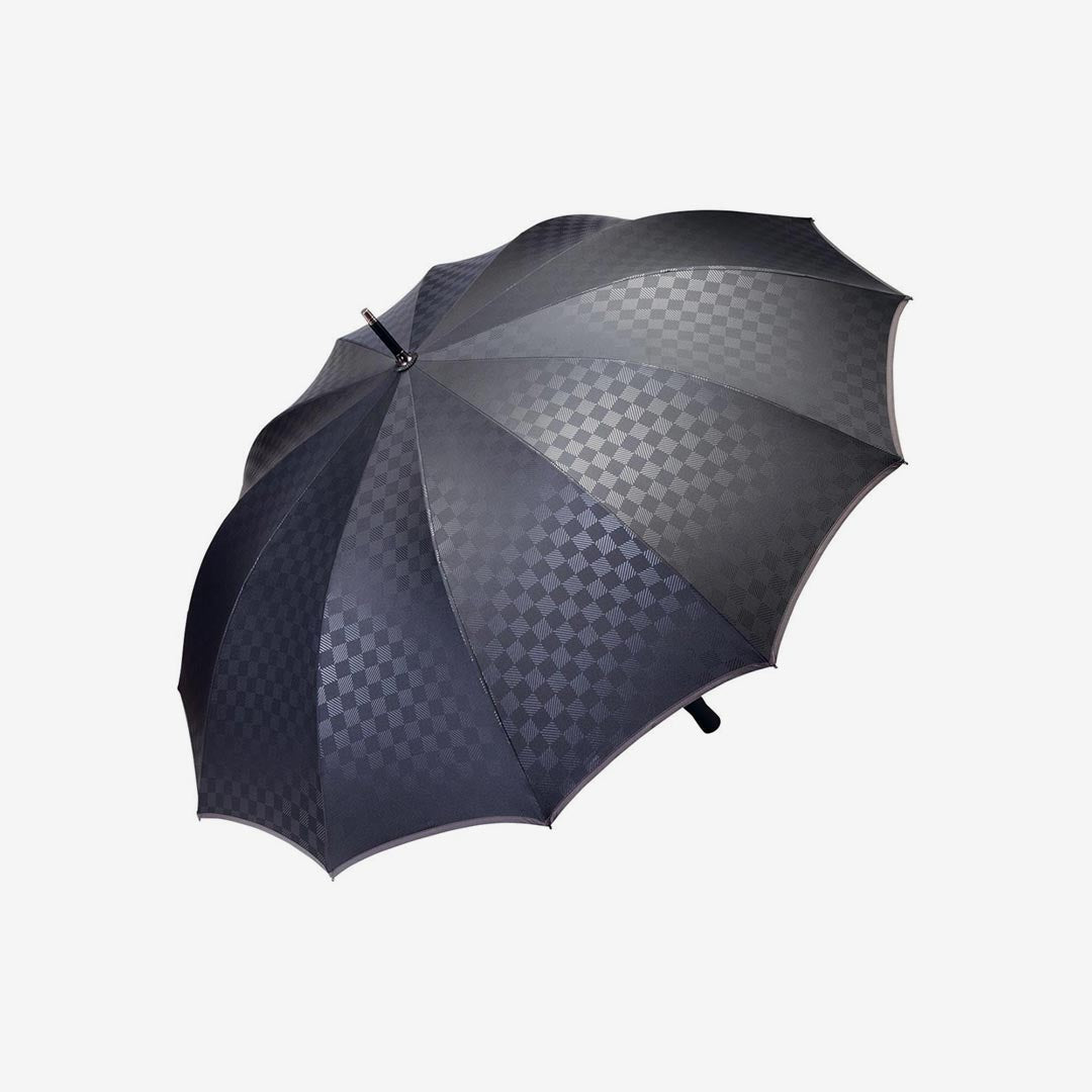 Umbra Boss Umbrella in Black/Grey Outside Detail - 2120