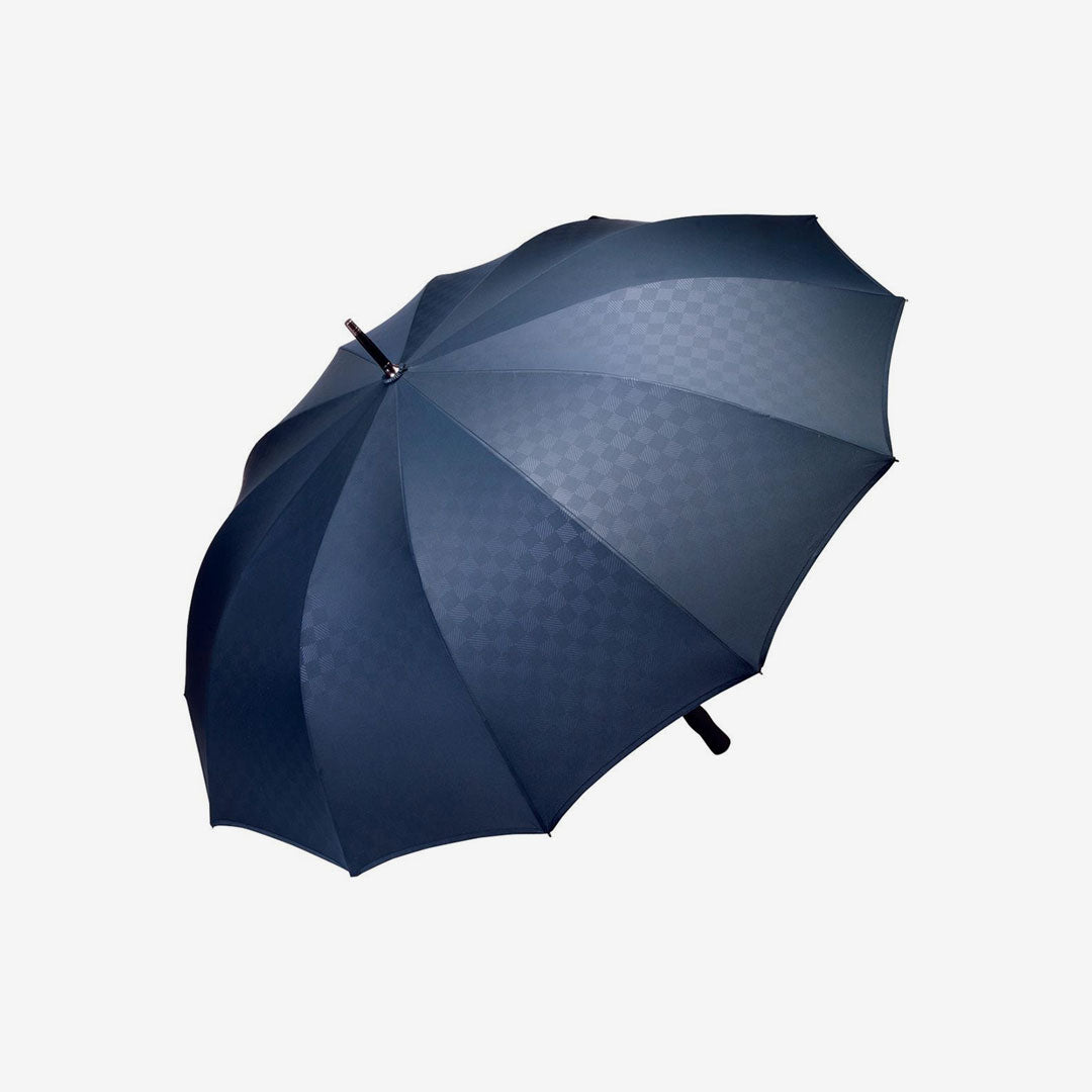 Umbra Boss Umbrella in Navy Outside Detail - 2120