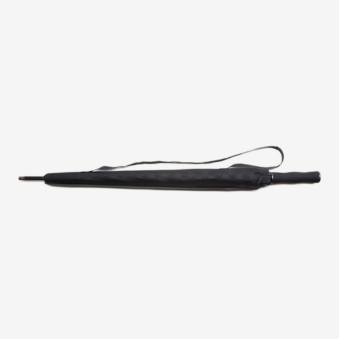 Shop  Personalised Umbra Boss Umbrella in Black/Grey Detail - 2120
