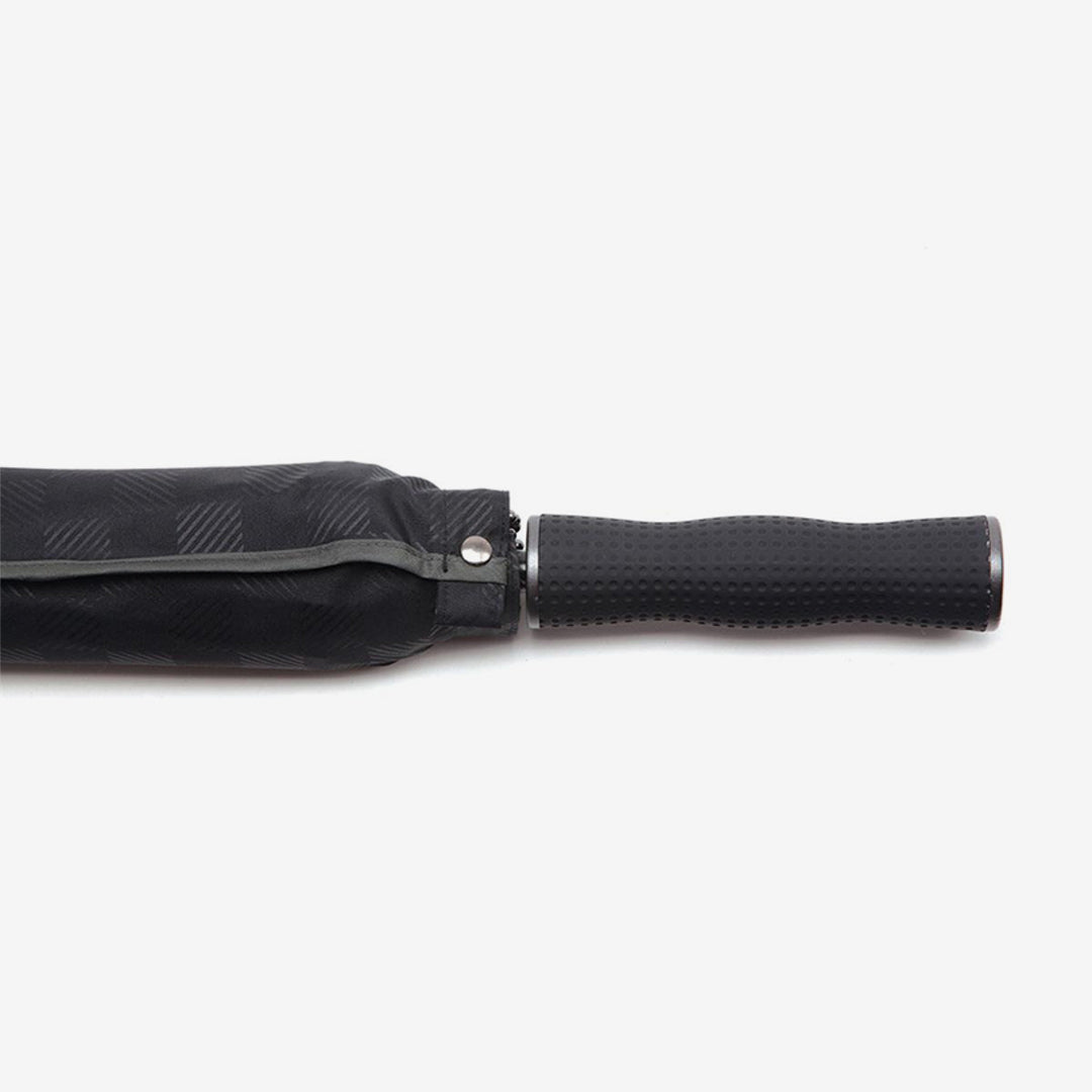 Shop  Personalised Umbra Boss Umbrella in Black/Grey Detail - 2120