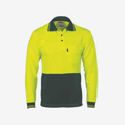 YELLOW/BOTTLE GREEN - FRONT