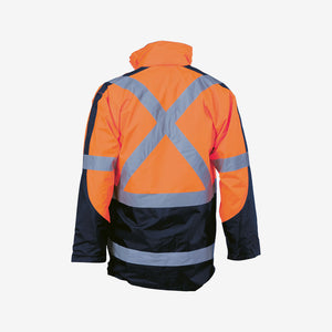 ORANGE/NAVY - BACK