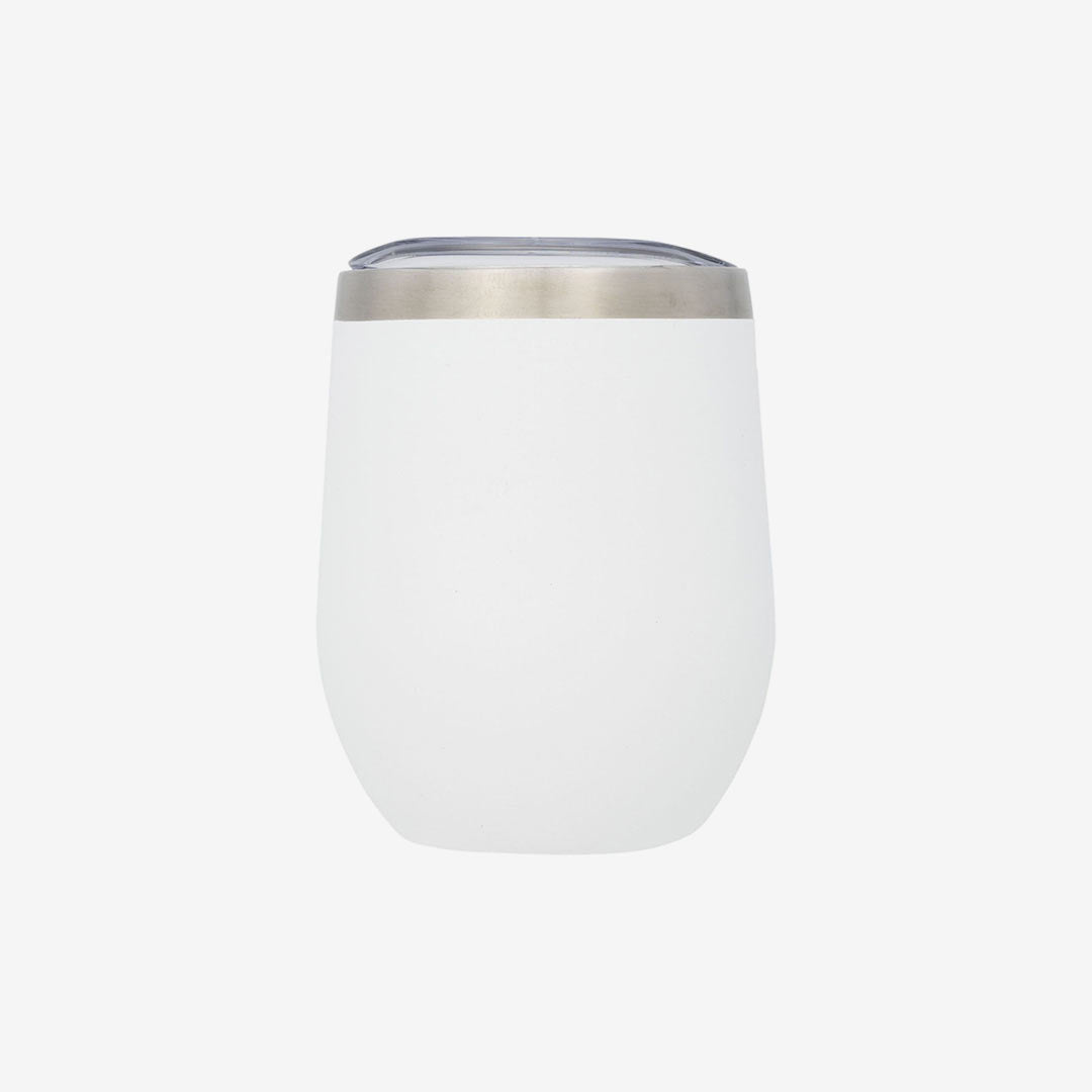 Shop Personalised Nottage Corzo Copper Vac Insulated Cup 350ml in White - 4090