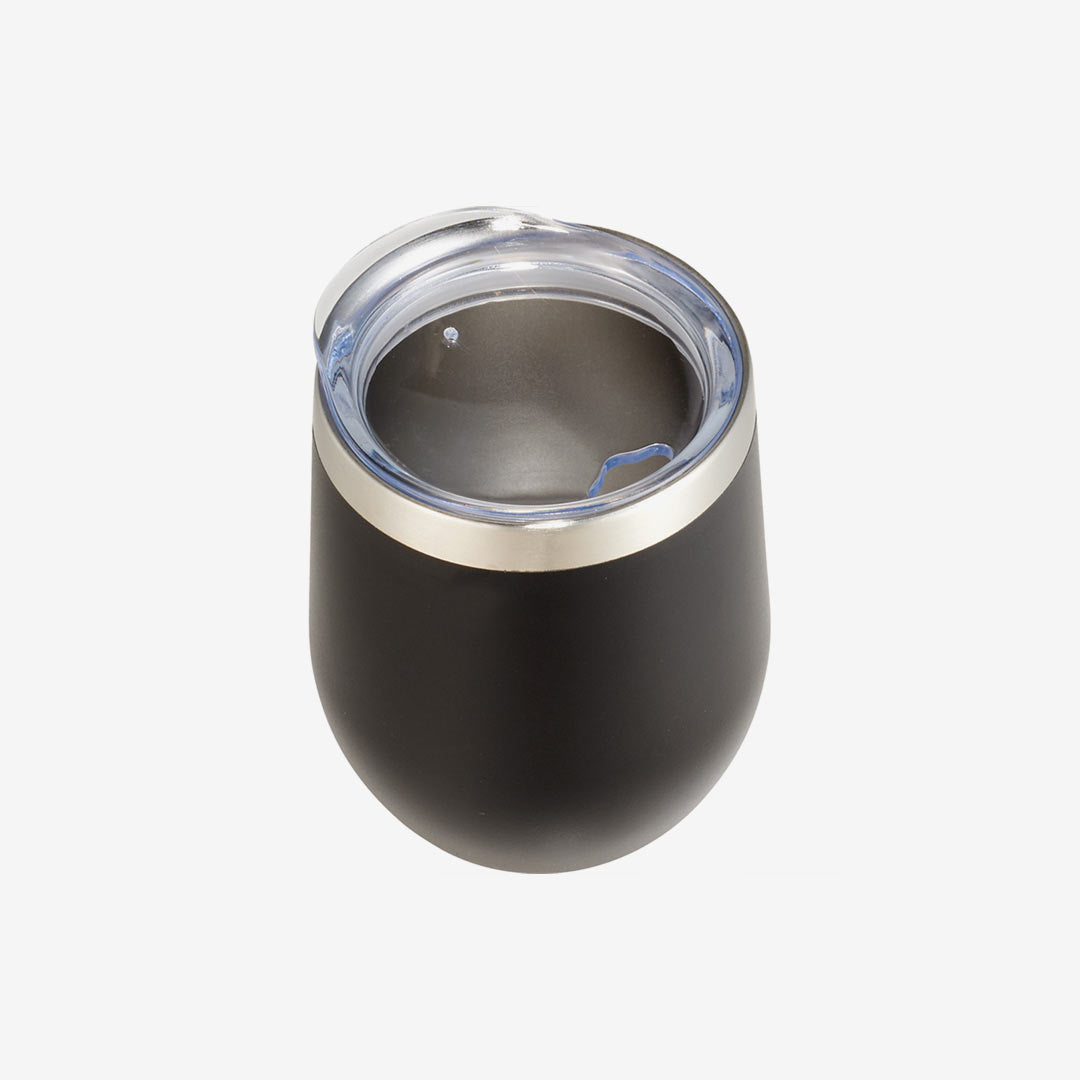 Shop Nottage Corzo Copper Vac Insulated Cup 350ml in Black - 4090