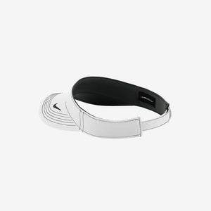 Nike Dri-FIT Swoosh Visor in White - 429466