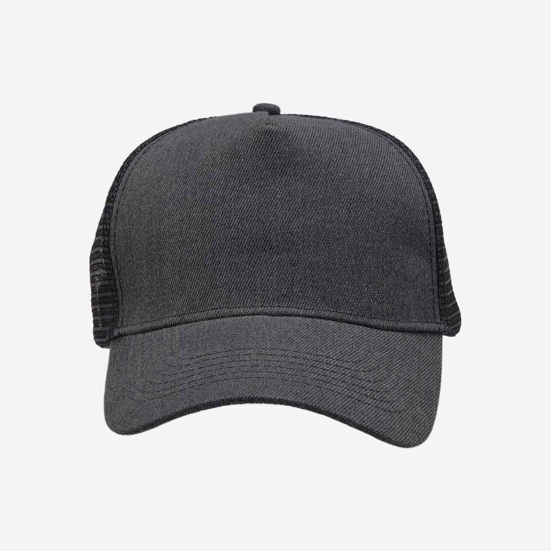 Carbon Heather/Black - Front