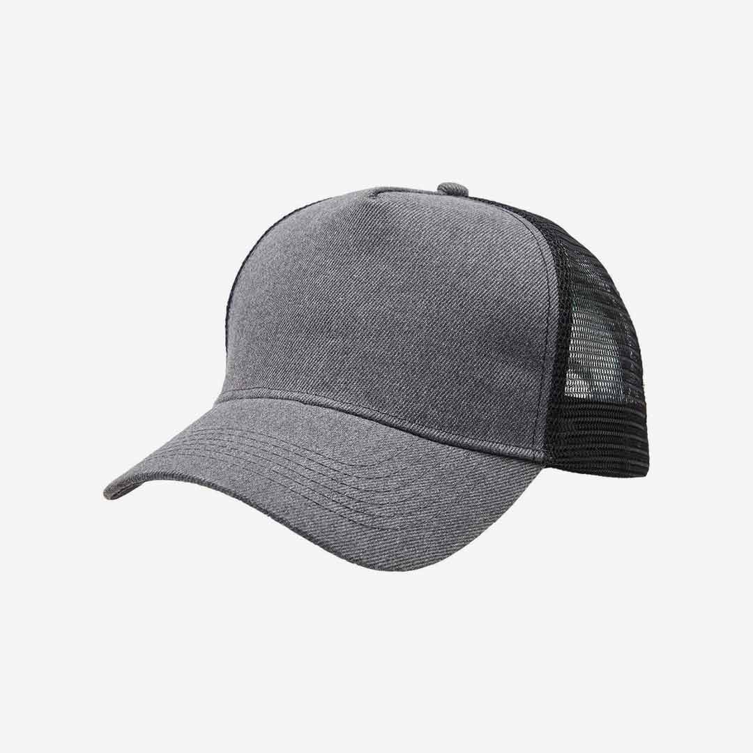 Legend Life Heathered Mesh Trucker Cap Charcoal Heather/Black - 4395