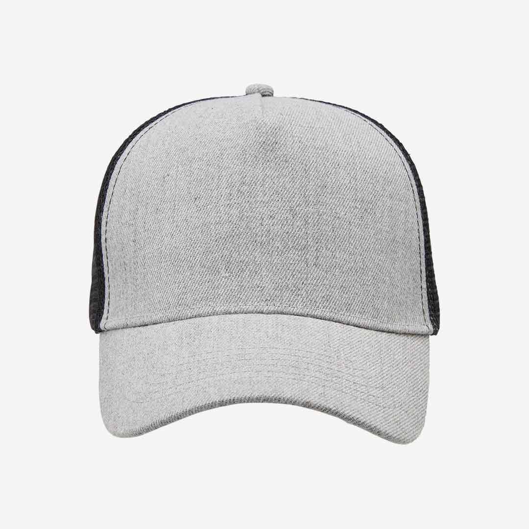 Grey Heather/Black - Front
