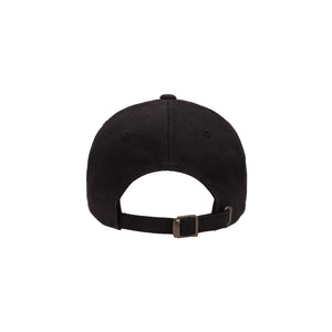 Yupoong Low Profile Cotton Twill Dad Hat Black Back - 6245CM