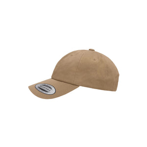 Yupoong Low Profile Cotton Twill Dad Hat Khaki Left - 6245CM