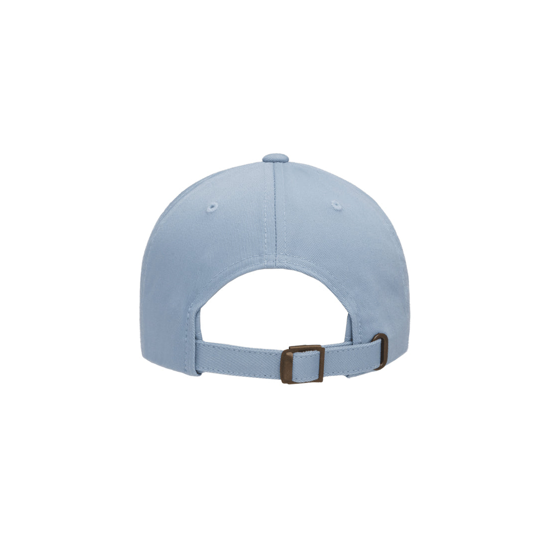 Yupoong Low Profile Cotton Twill Dad Hat Light Blue Back - 6245CM