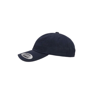 Yupoong Low Profile Cotton Twill Dad Hat Navy Left - 6245CM