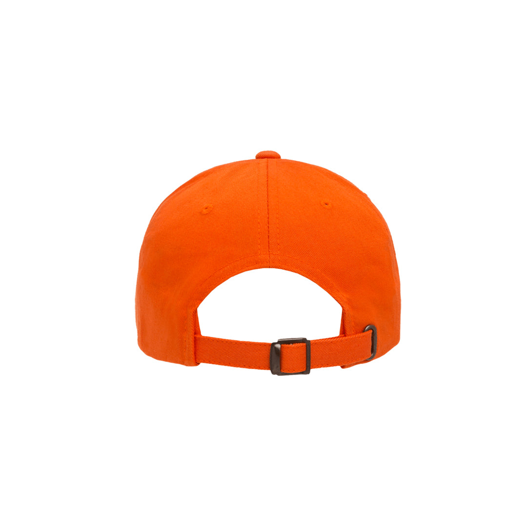 Yupoong Low Profile Cotton Twill Dad Hat Orange Back - 6245CM