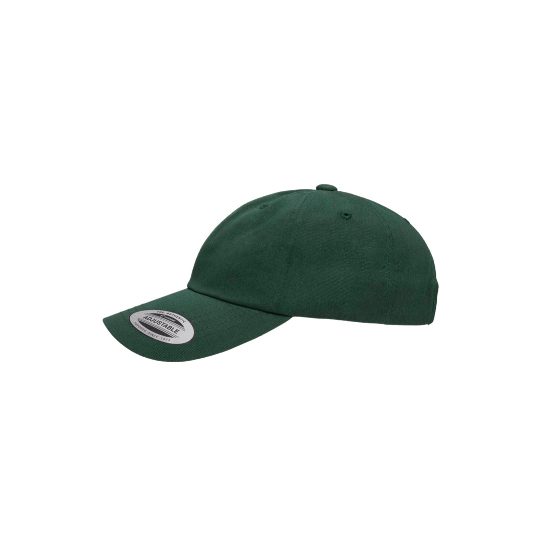 Yupoong Low Profile Cotton Twill Dad Hat Spruce Left - 6245CM