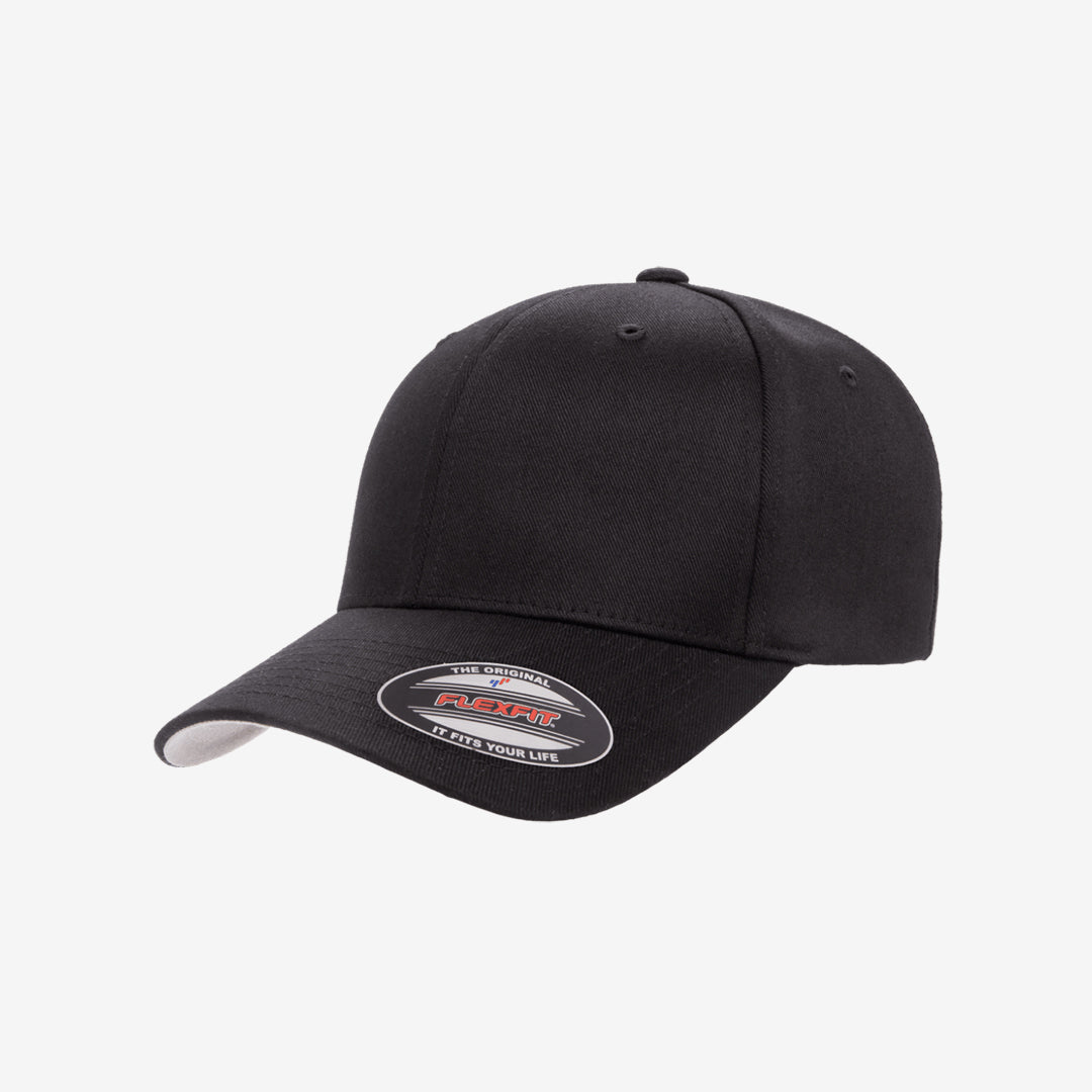 Flexfit Worn by the World Classic Cap Black Left Slant Angle – 6277