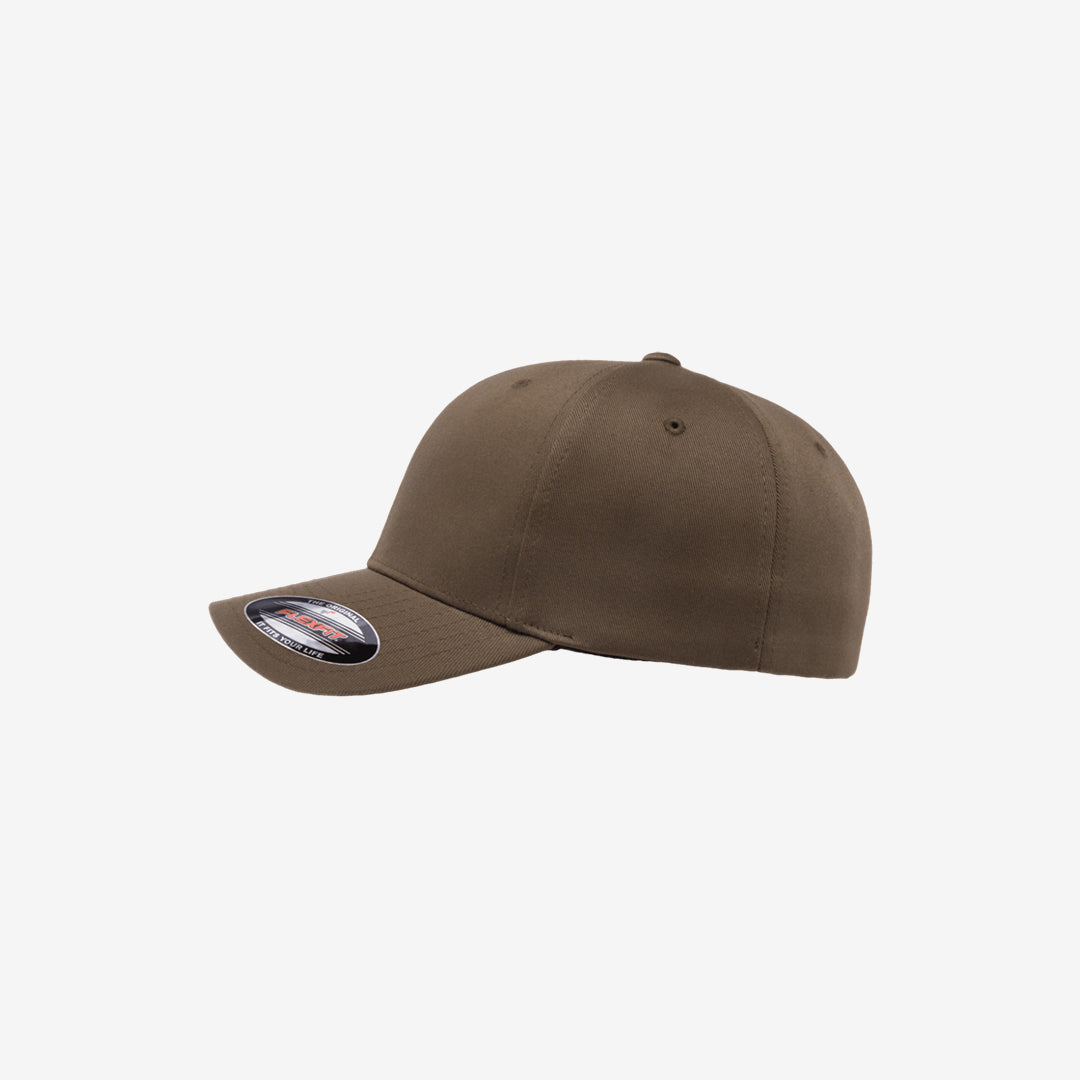 Flexfit Worn by the World Classic Cap Brown Left Angle – 6277