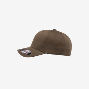 Flexfit Worn by the World Classic Cap Brown Left Angle – 6277