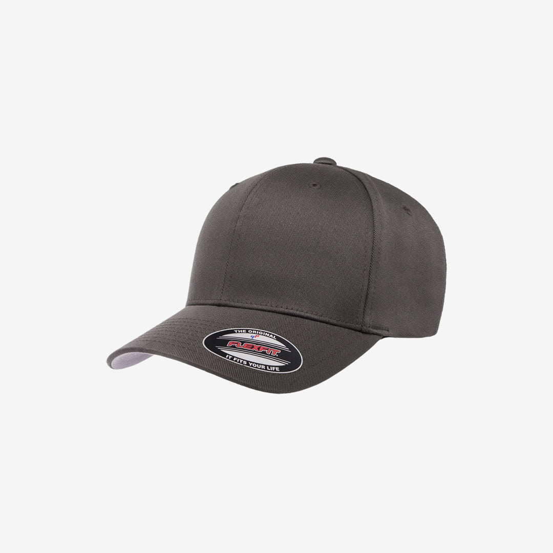 Flexfit Worn by the World Classic Cap Dark Grey Left Slant Angle – 6277