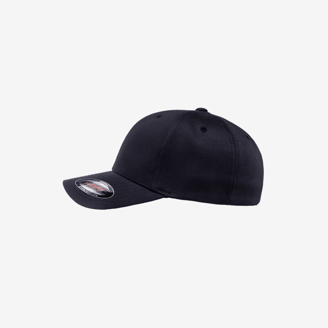 Flexfit Worn by the World Classic Cap Dark Navy Left Angle – 6277